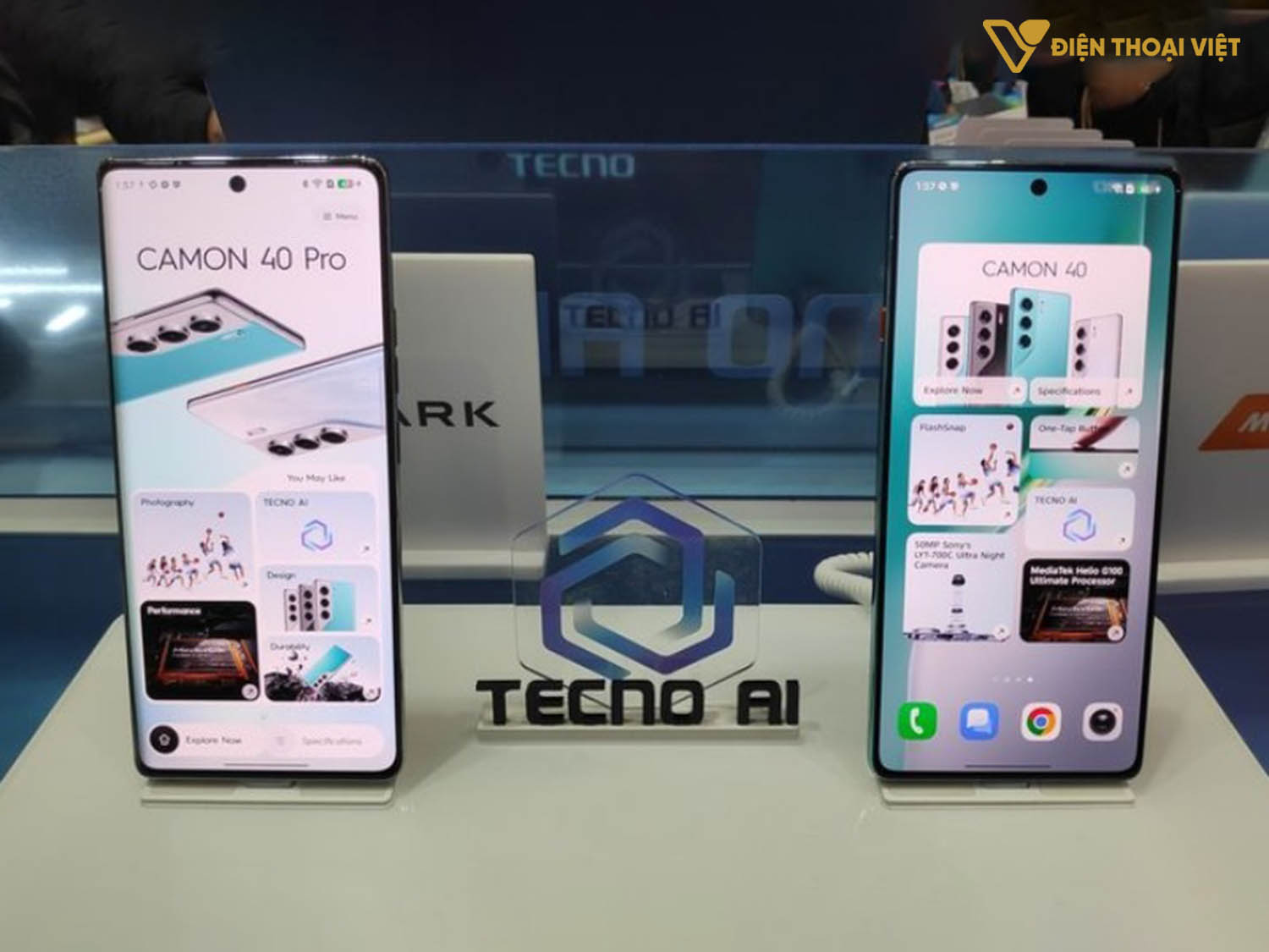 Đánh giá màn hình điện thoại Tecno