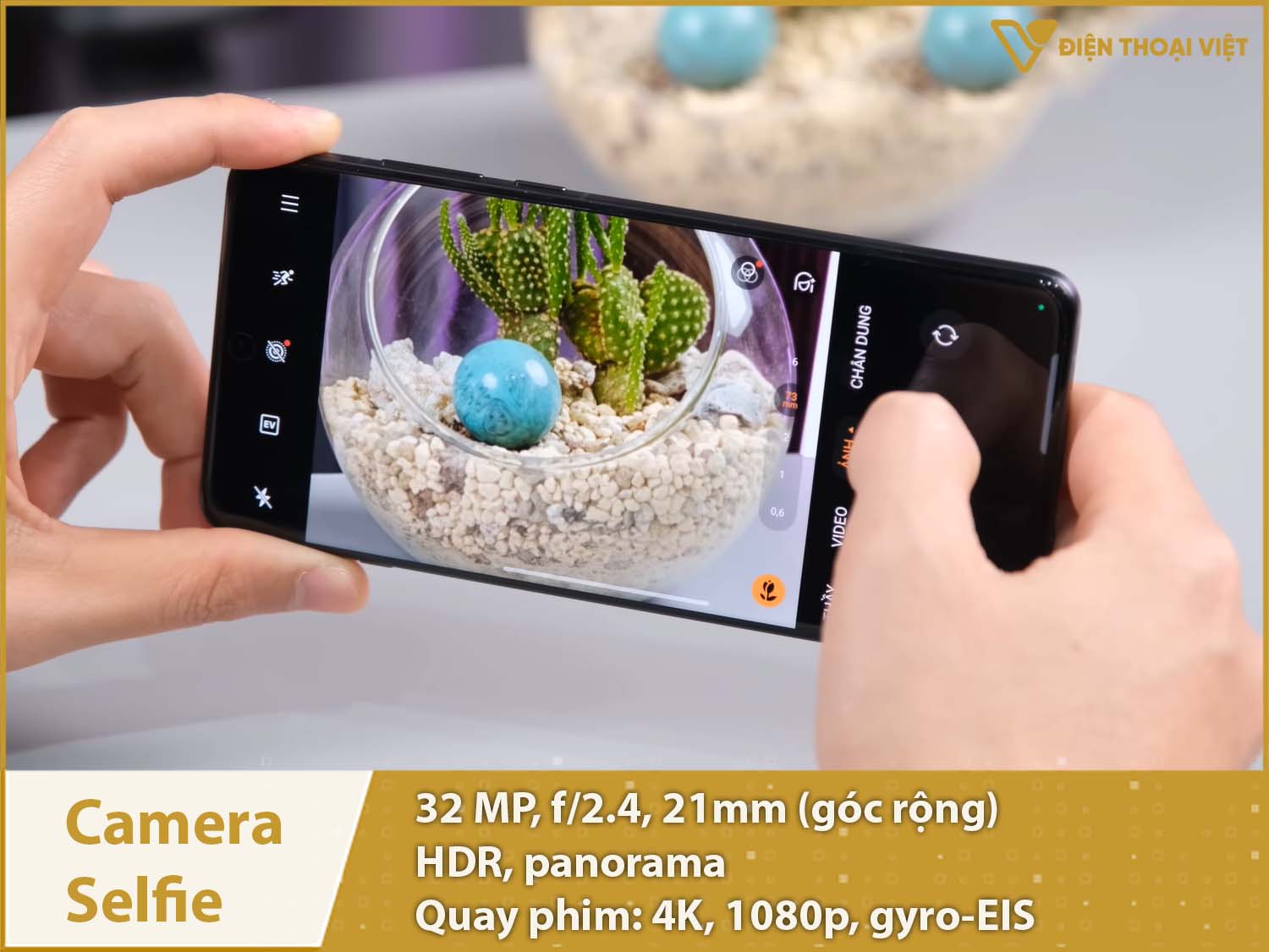 Camera selfie 32MP & Quay phim 4K