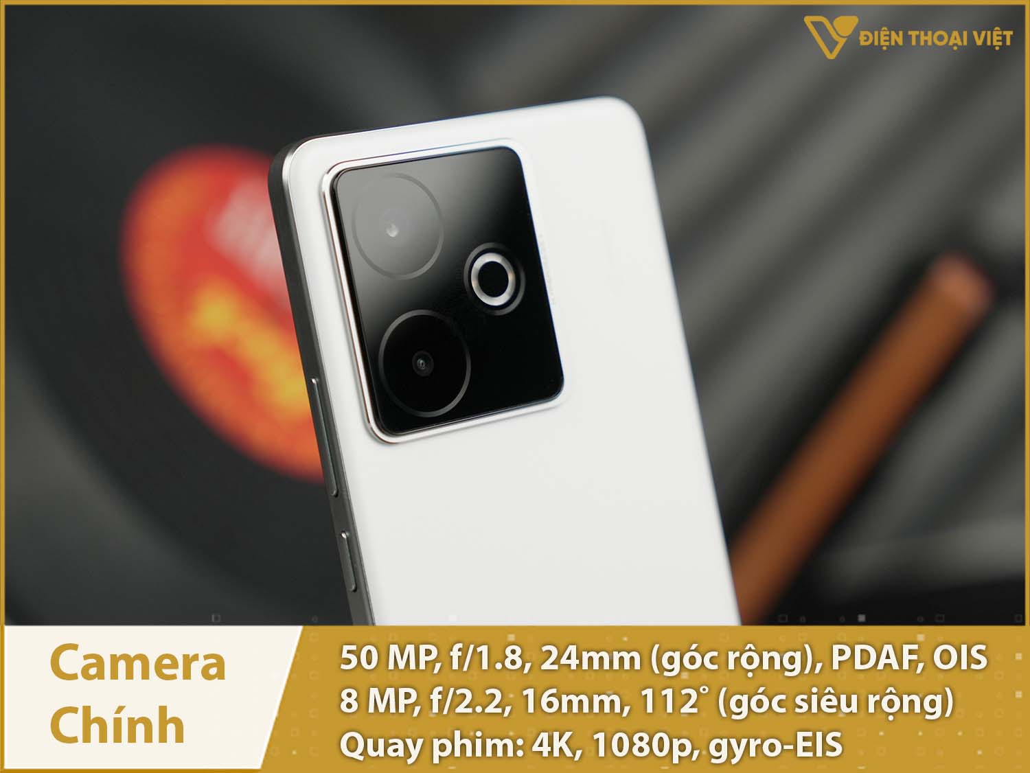 Camera 50MP & Quay phim 4K