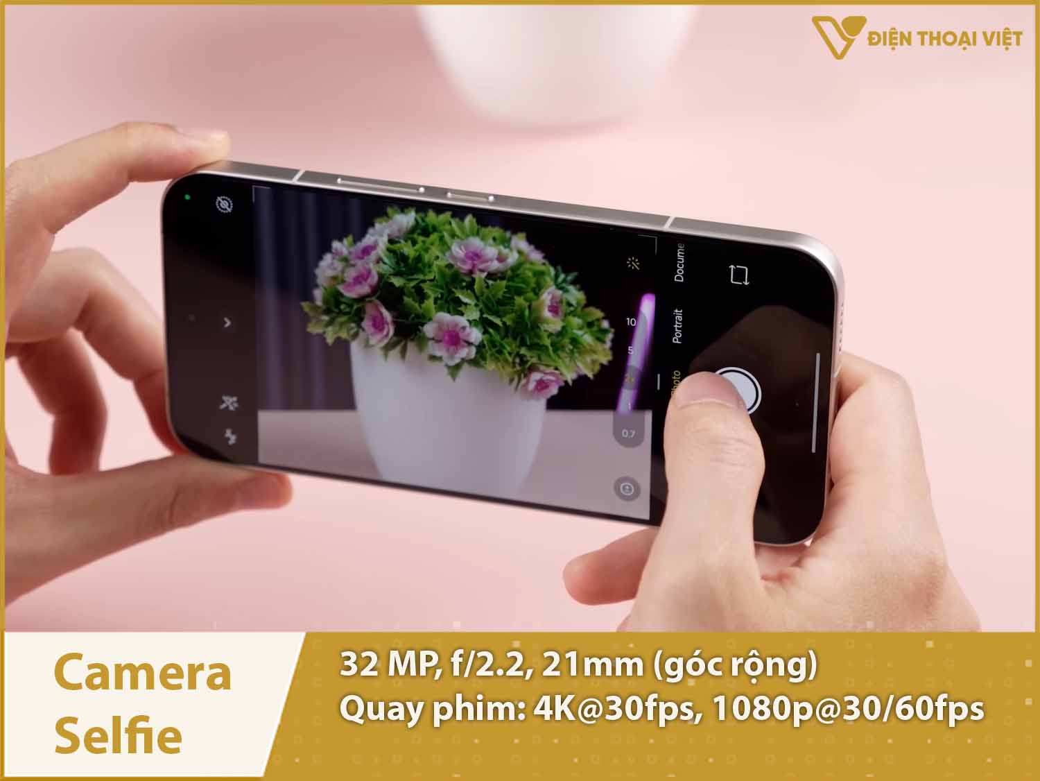 Camera selfie 32MP & Quay phim 4K