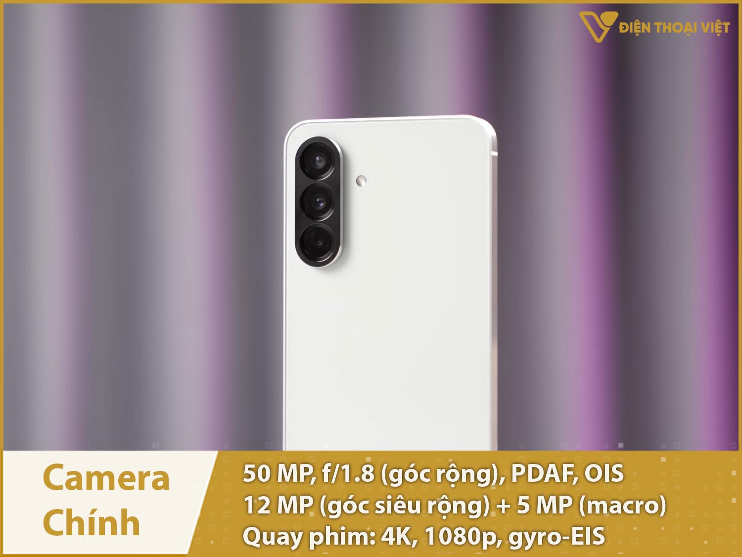 Camera 50MP & Quay video 4K