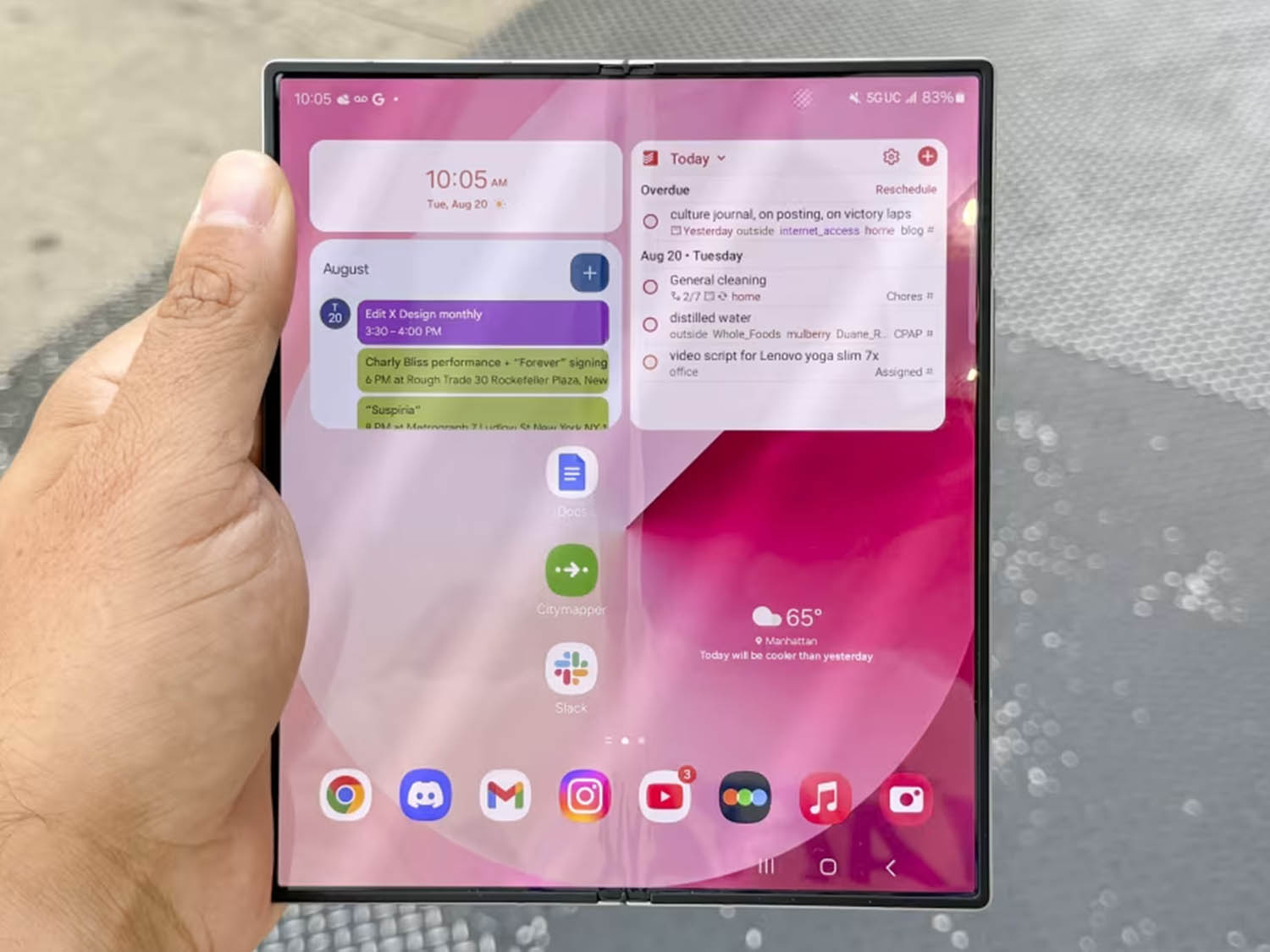 Đánh giá màn hình điện thoại Samsung