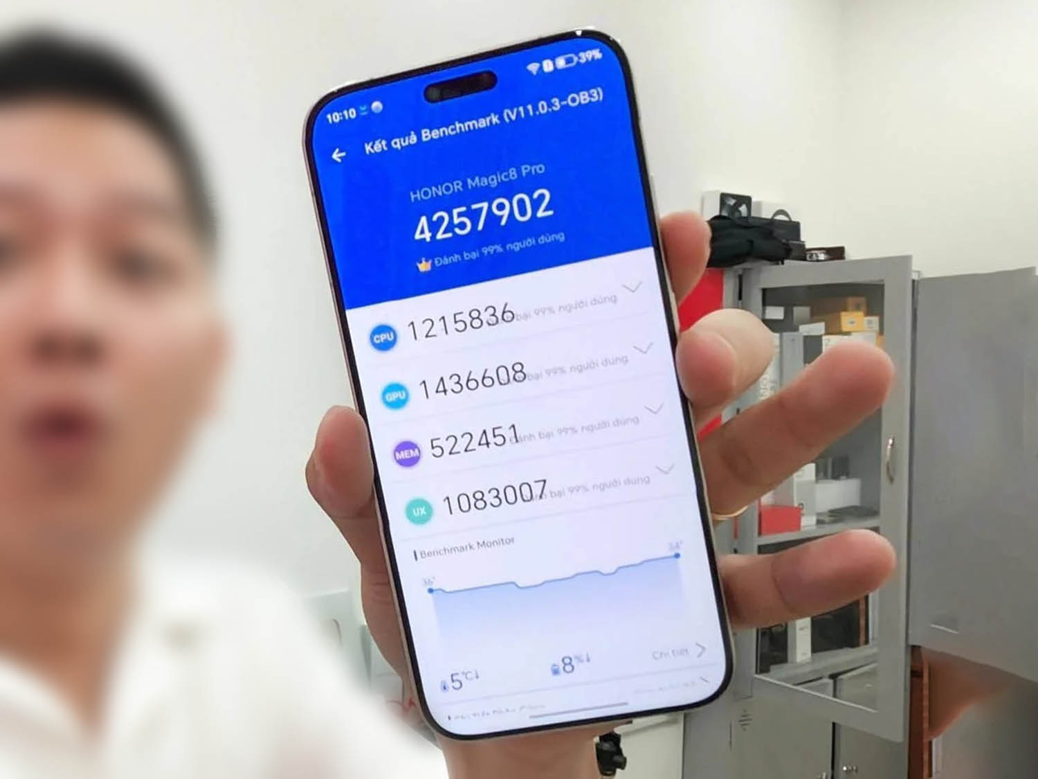 Hiệu năng siêu mạnh mẽ của Honor Magic8 Pro