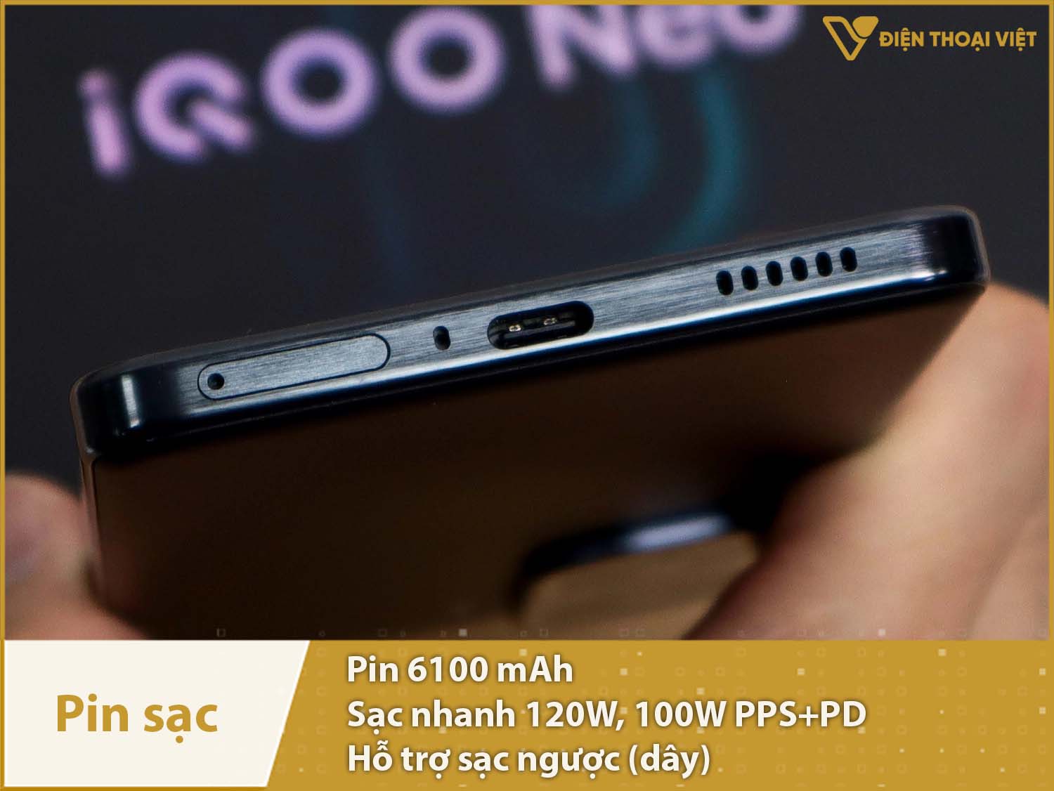 Pin 6100mAh lớn sử dụng cả ngày & Sạc siêu nhanh 120W