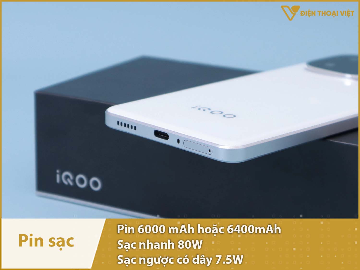Pin 6000mAh & Sạc nhanh 80W
